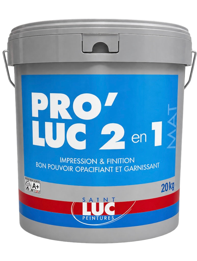 PRO'LUC 2 en 1 MAT peinture intérieure 20 kg