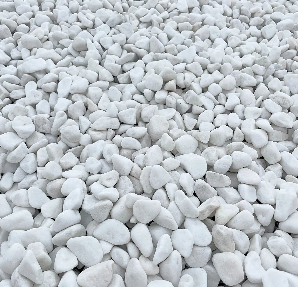 Galet Blanc Pur en Marbre – Galet décoratif