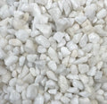Galet blanc pur en marbre pour jardin